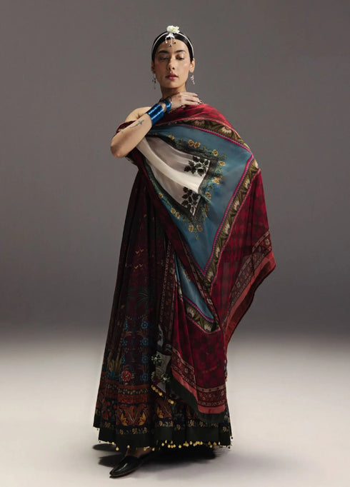 Anarkali Salwar Kameez Collection by Zara Shahjahan || Firdaus-D6
