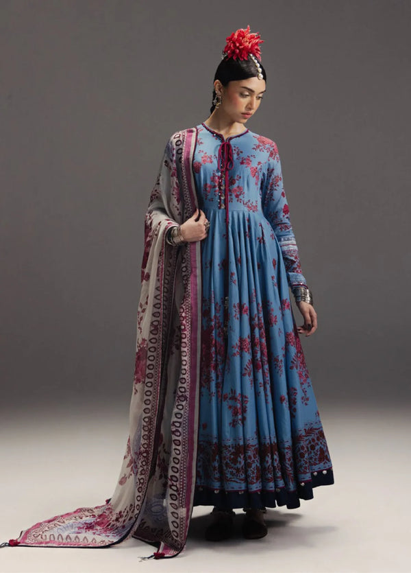 Anarkali Salwar Kameez Collection by Zara Shahjahan || Falak Ara-D2