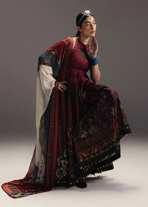 Anarkali Salwar Kameez Collection by Zara Shahjahan || Firdaus-D6