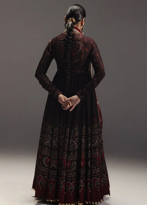 Anarkali Salwar Kameez Collection by Zara Shahjahan || Zarmeen-D7