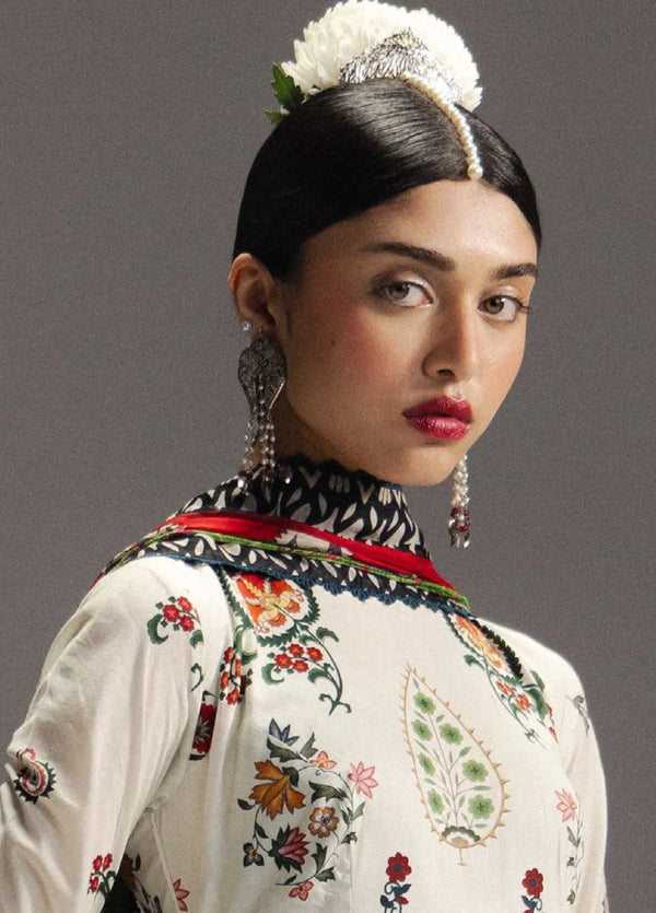 Anarkali Salwar Kameez Collection by Zara Shahjahan || Mehruba-D10