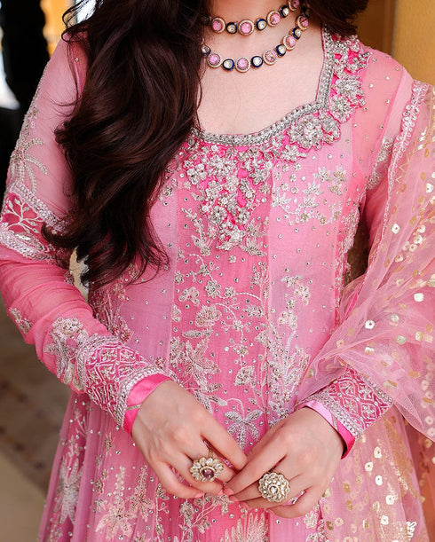 Bachelorette Chronicles Chiffon by Mushq | Pink Promise