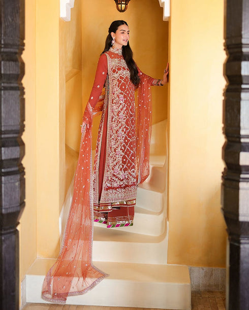 Bachelorette Chronicles Chiffon by Mushq | Rose Romance