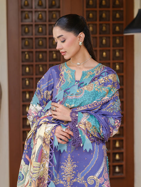 URBANE LINEN PRINTS 2025 || DEEP BLU