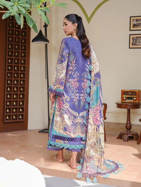 URBANE LINEN PRINTS 2025 || DEEP BLU