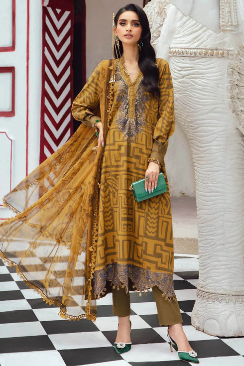 MARIA B Mprints Fall Winter Collection 2025 - MPT-2703-A