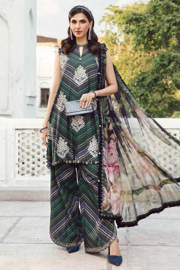 MARIA B Mprints Fall Winter Collection 2025 - MPT-2705-A