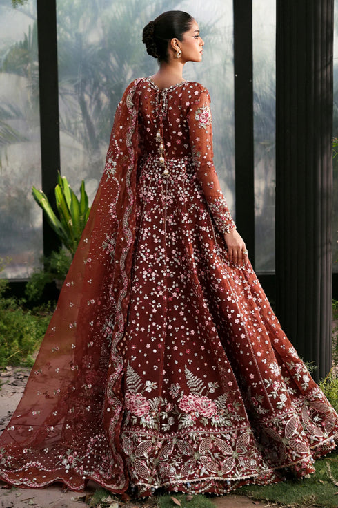 Afrozeh La Fuchsia ’25 Party Collection - Shale